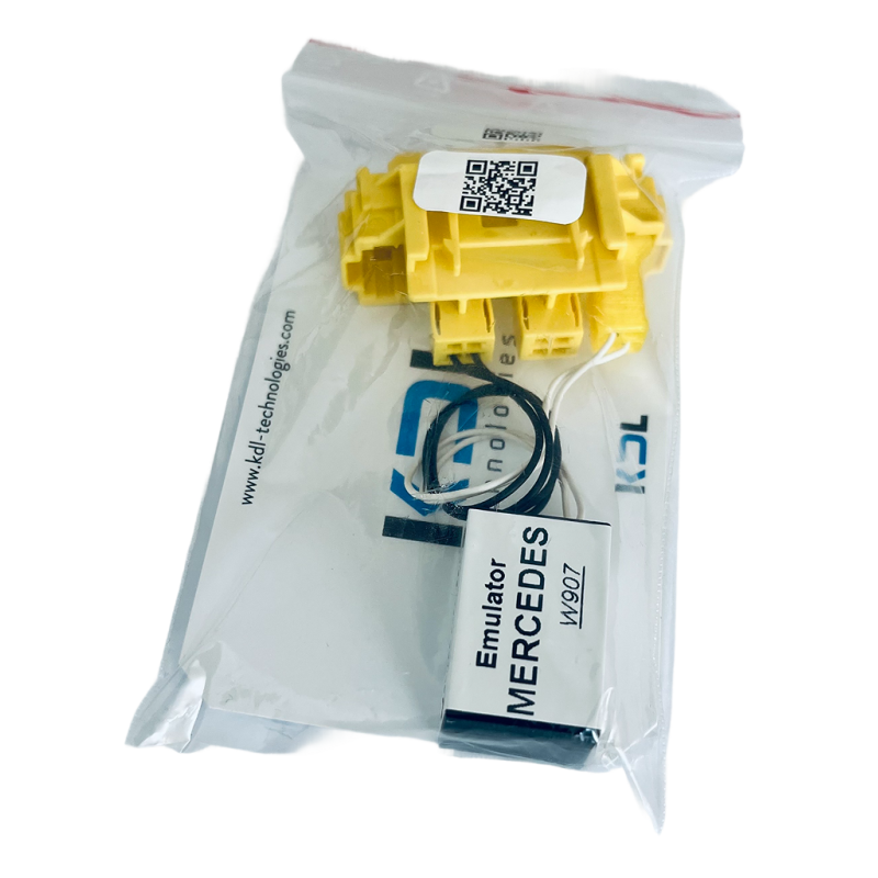 Tester fotela kierowcy W907 -  mata 2 przewody 050042